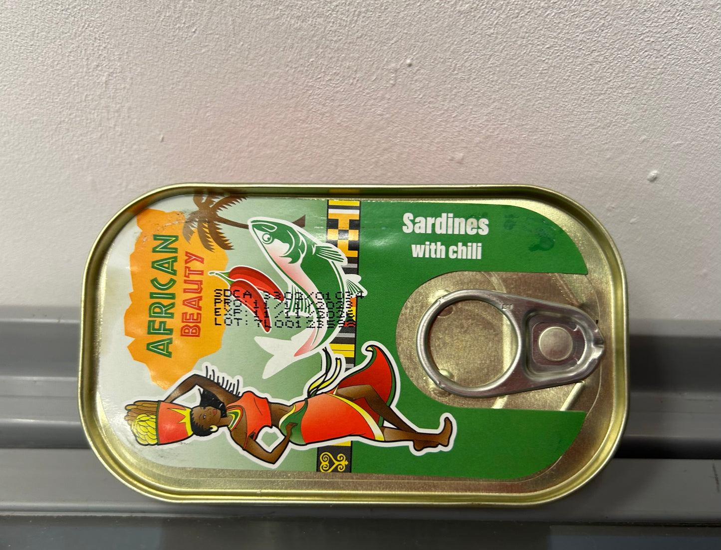 Sardines with Chili African beauty