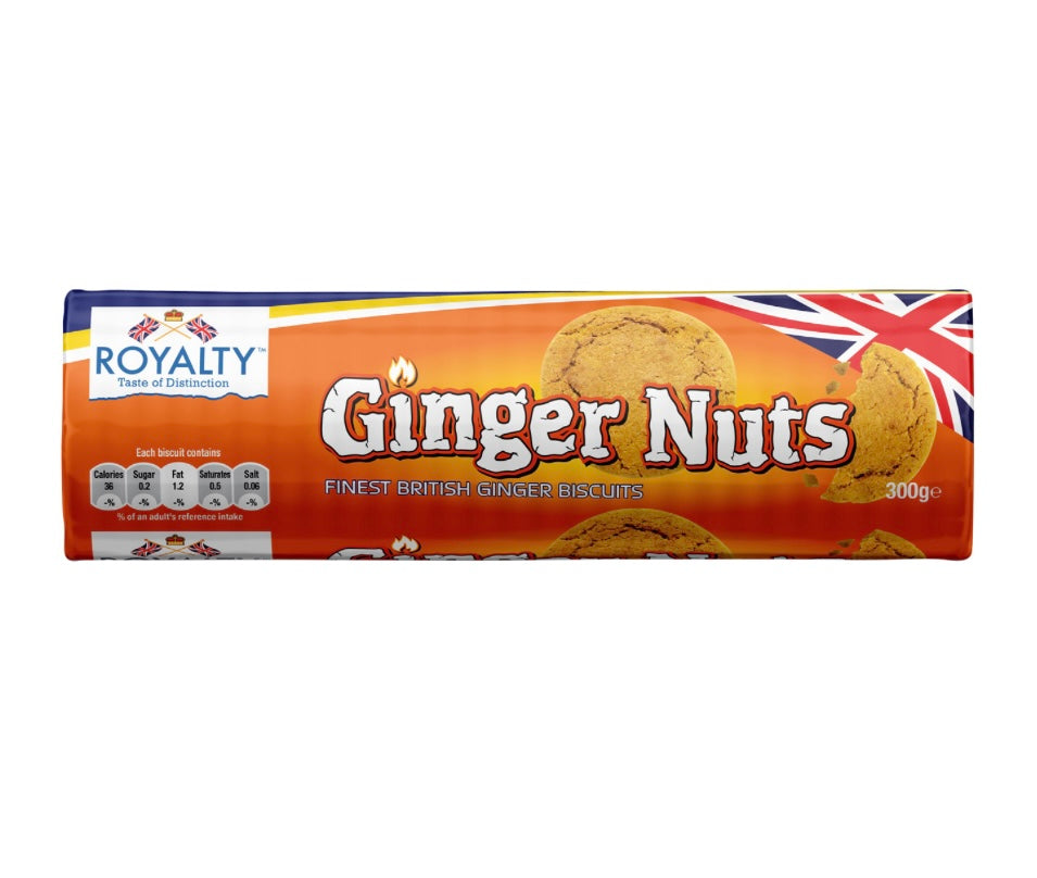 Royalty Ginger Nuts biscuit