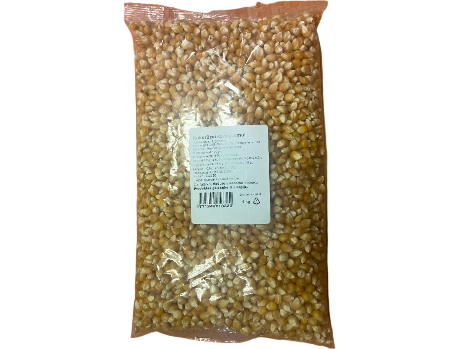 Pop corns 1 kg