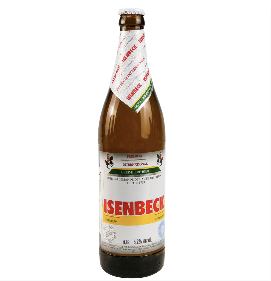 Isenbeck Premium Beer Cameroon 5.2% ALC/VOL - 650ML