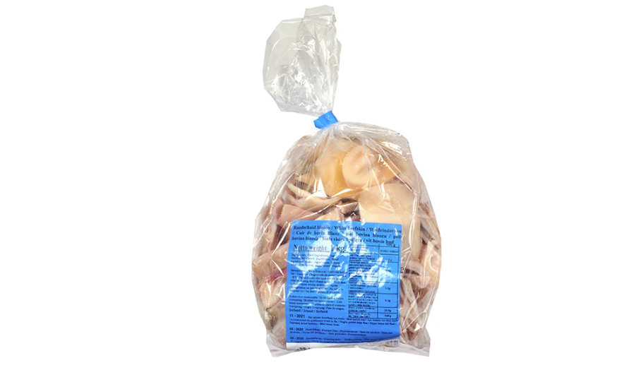 Frozen Pommo Cow Skin White 1kg - EFP