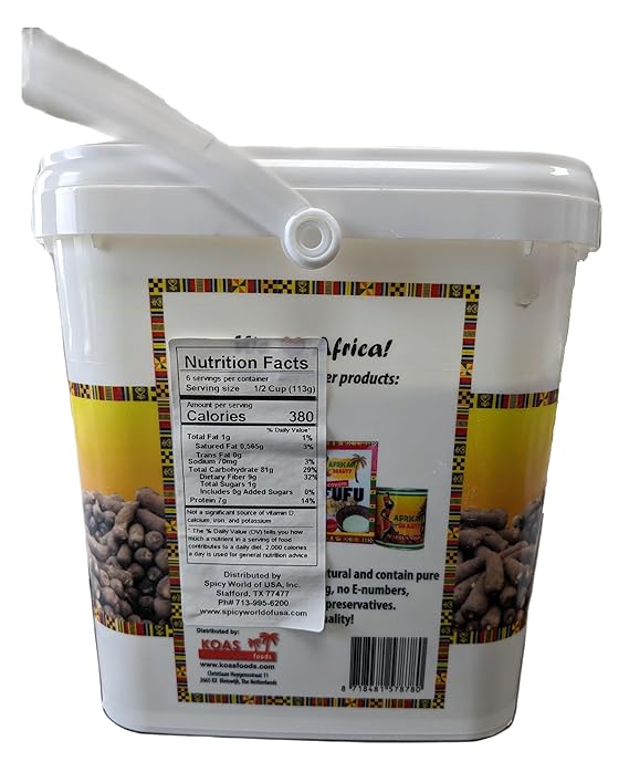 African Beauty Pounded Yam Bucket - 4kg