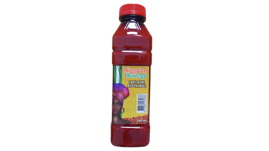 Nigerian Heritage 100% Pure Red Palm Oil - 500ml / Nigerian Heritage 100% Grynas Raudonasis Palmių Aliejus