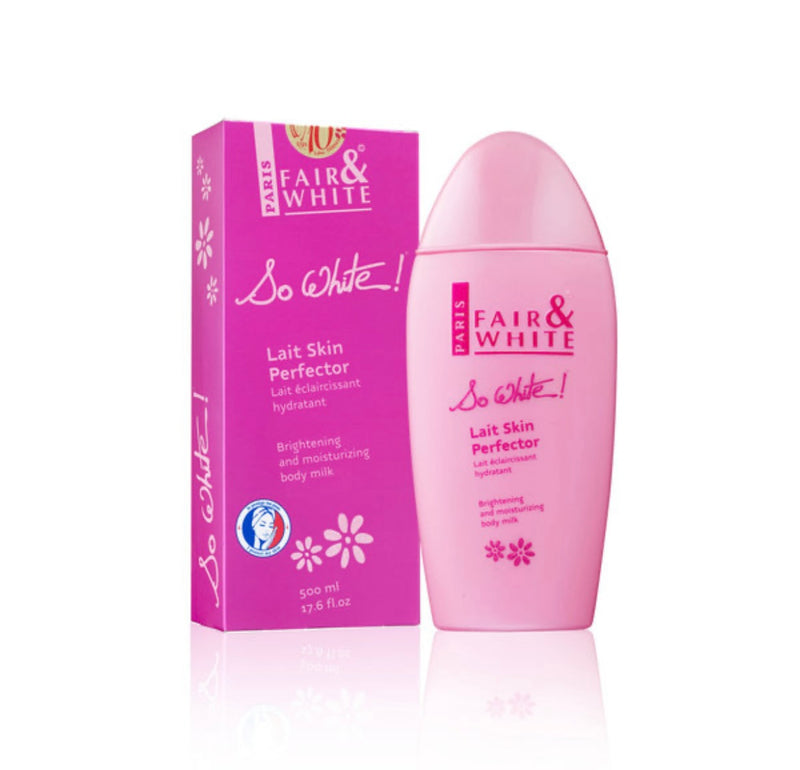 Fair and White So White kūno pienelis odai tobulinti 500 ml – FAIR & WHITE