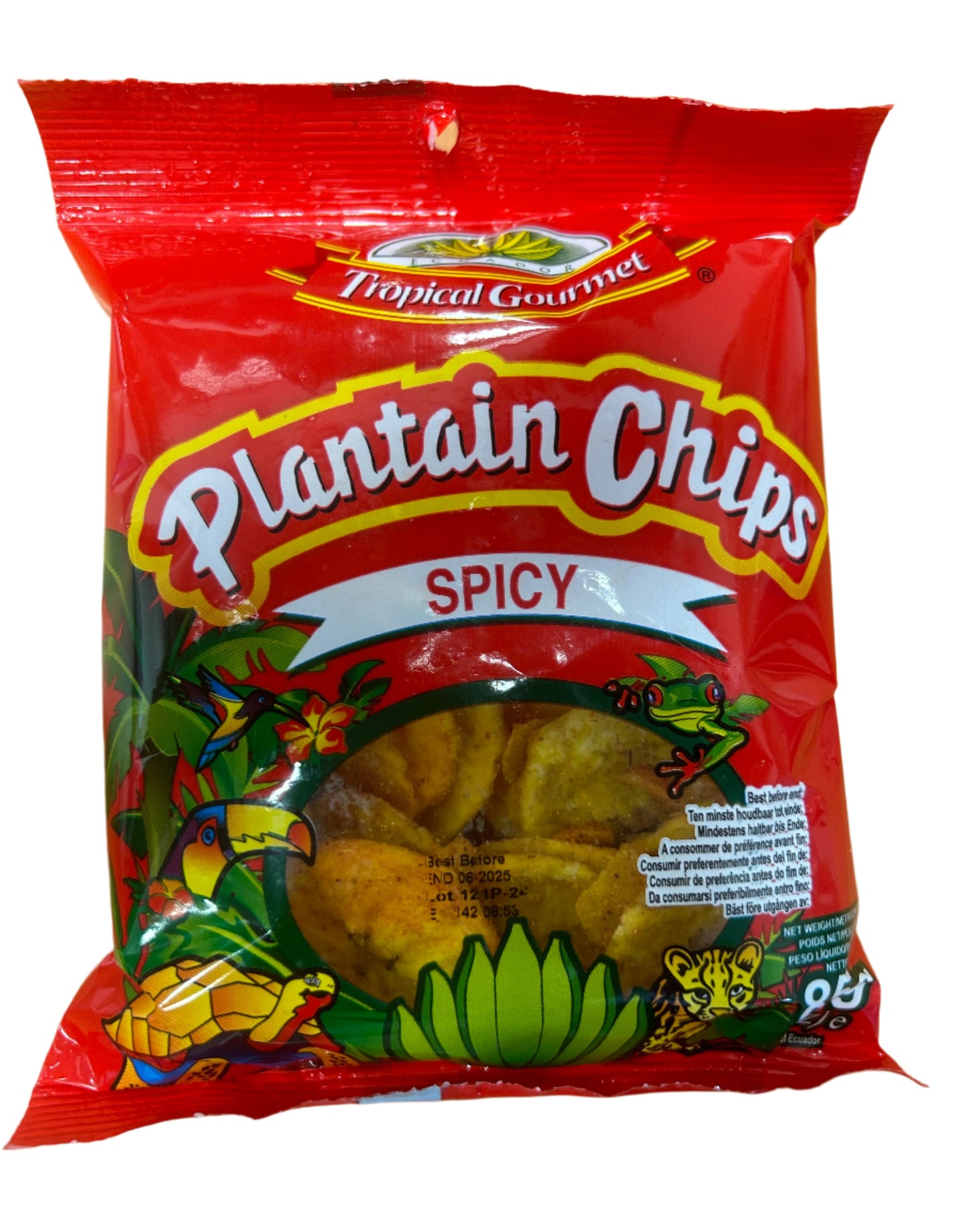 African products African Food in Lithuania, Latvia, Estonia at Oba African Store. African Carribean Plantain Chips.  Plantanų traškučiai, aštrūs. Afrikietiškas maistas, virtuvė