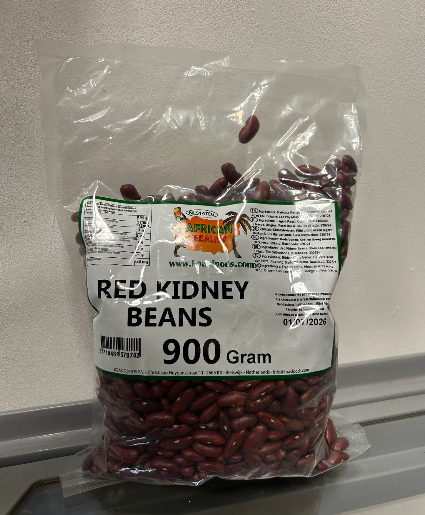 Red Kidney Beans African Beauty 900g