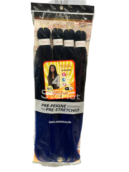 Starlet PRE-STRETCHED Color 26“ 1B/Blue