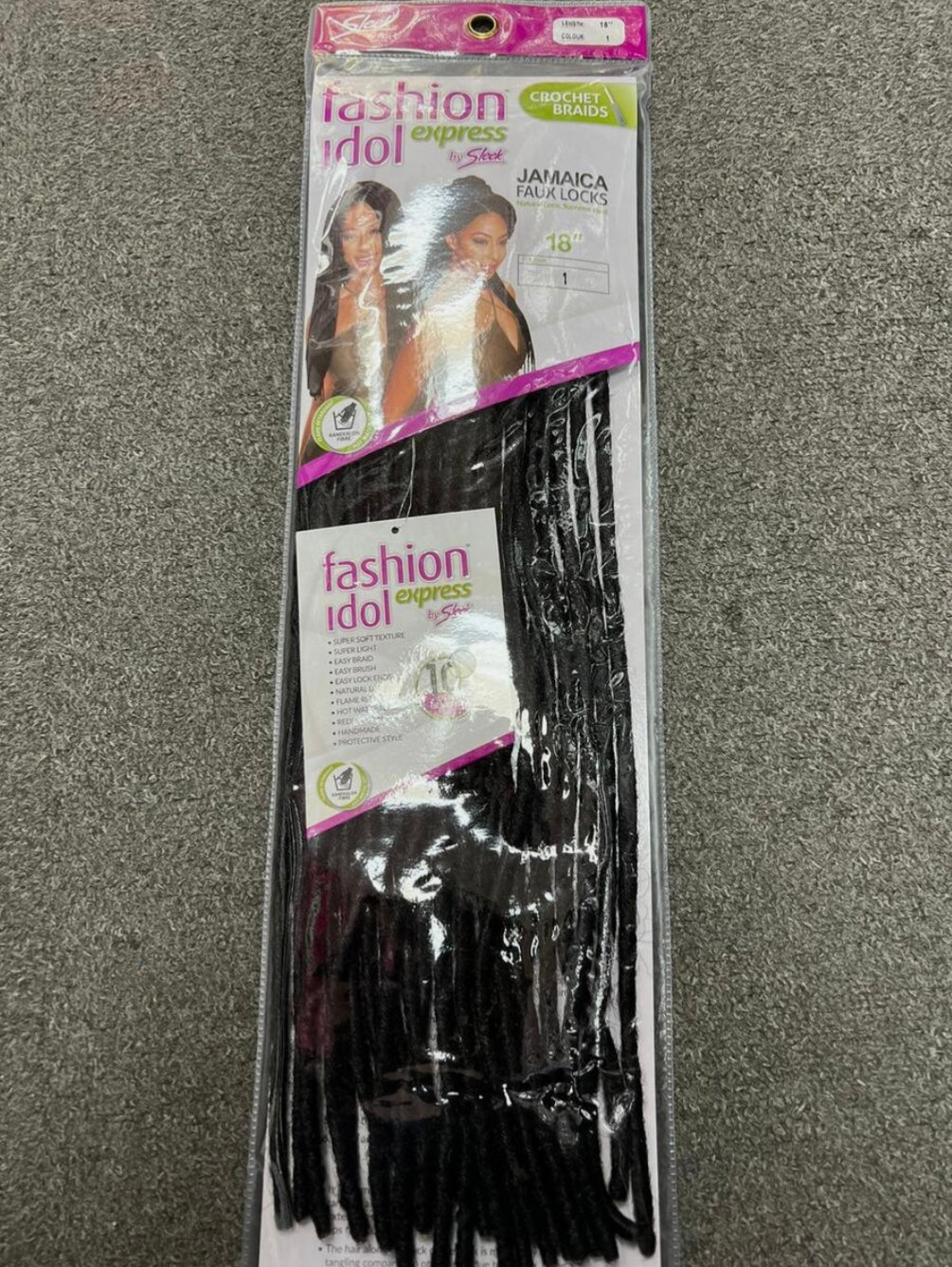 JAMAICA FAUX LOCKS 18” 1