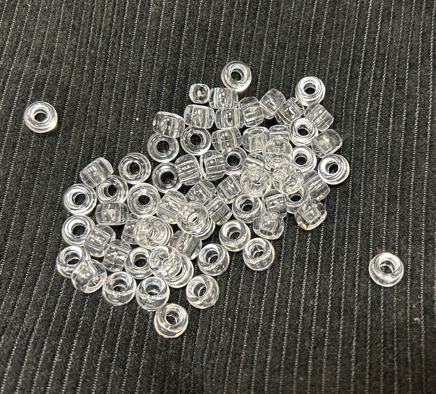 Beads for Braids (White) Hair Accessories