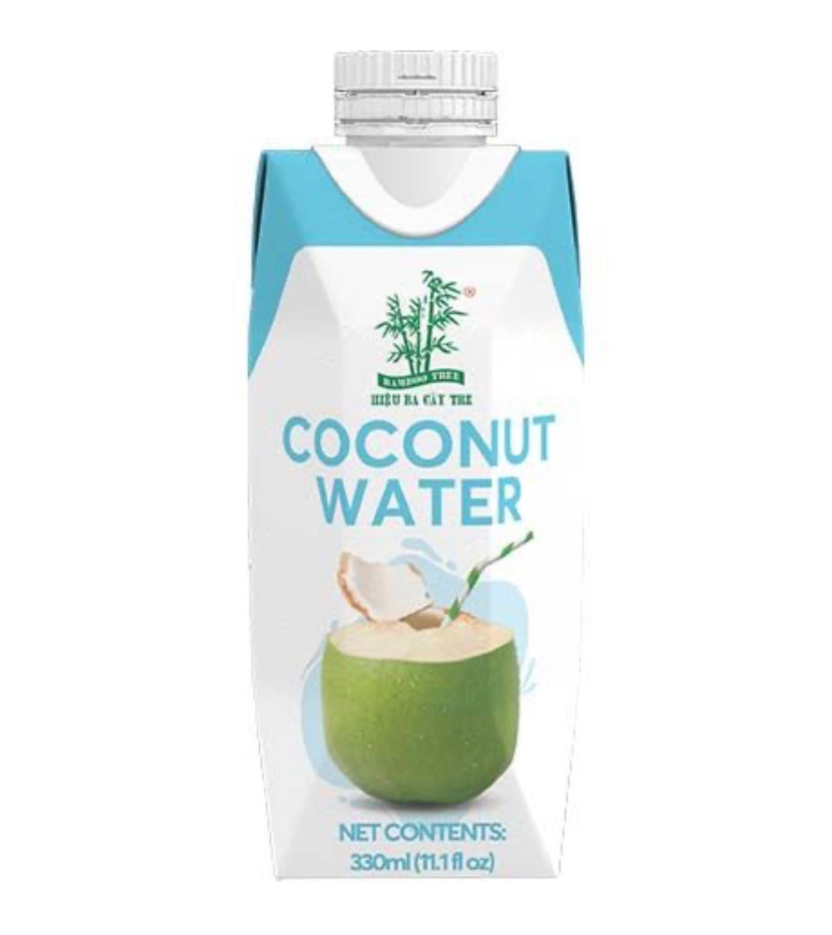 Kokosų vanduo 330 ml (98,5% kokosų vandens) - BAMBOO TREE