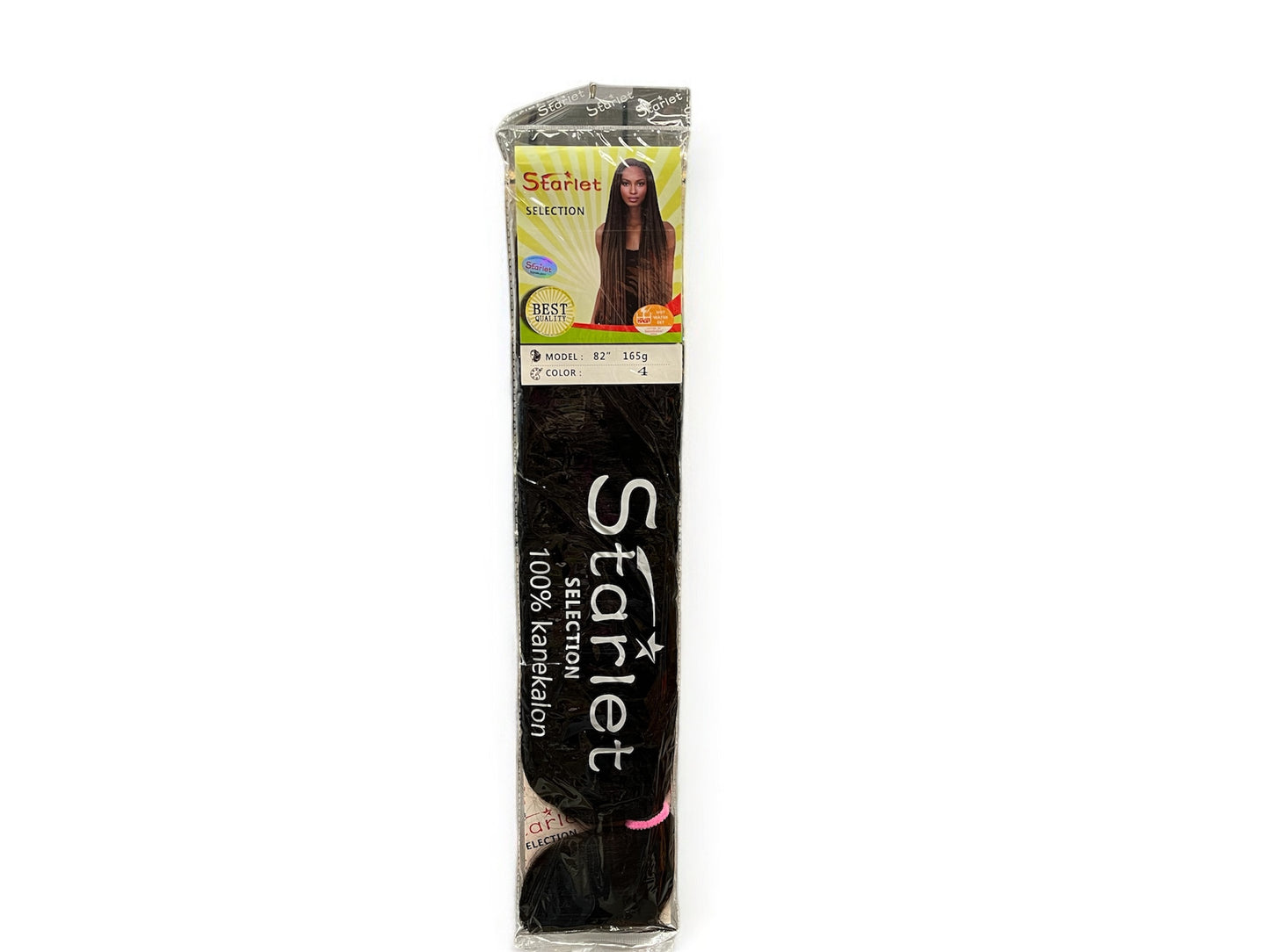 Starlet hair extensions 100% kanekalon model 82; color 4 165g