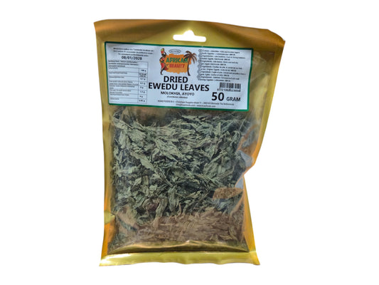 African Beauty Dried Ayoyo/Ewedu/Molokhia Leaves 50g