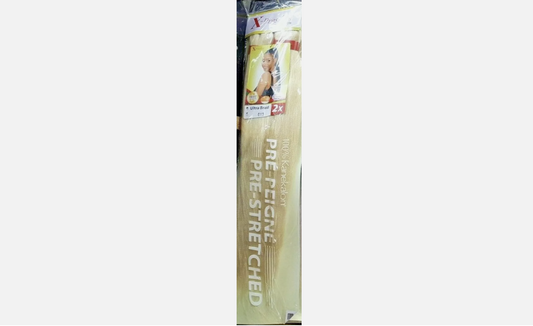 Color 60S Grey X-PRESSION Ultra Braid Pre-stretched Hair extensions for braiding - 46 inches 160g