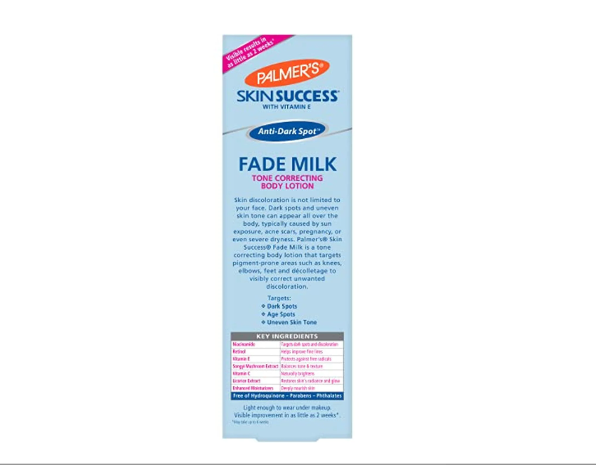 Palmer's Skin Success Evertone Fade Milk 8.5 oz.